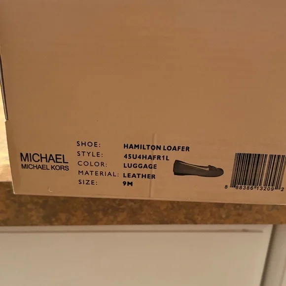 Michael Kors Tan Leather Loafers for Women - Picture 5 of 6